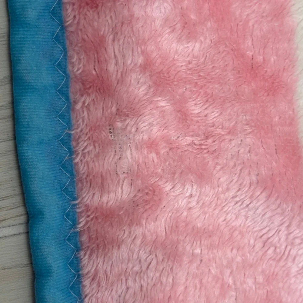 Disney Winnie the Pooh Piglet Baby Blanket Vintage Plush bees pink blue READ
